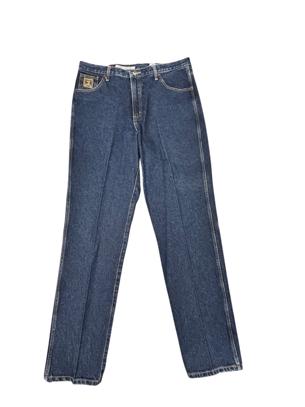 Cinch Green Label Y2K Vintage Men's Blue Straight-Leg Jeans 36x34 Western Denim